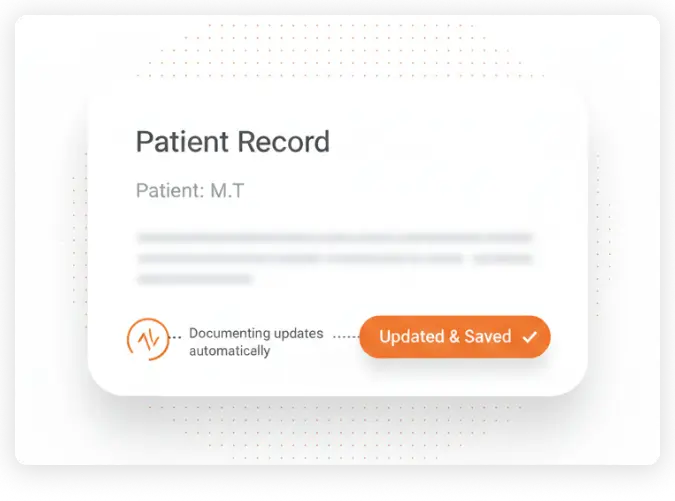 Call transcript view with the conversation written out line by line